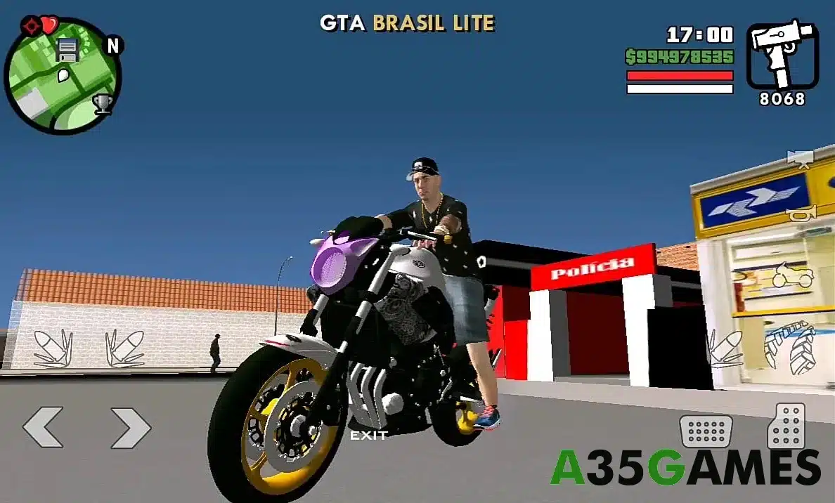 Moto Grau Gangster Brasil versão móvel andróide iOS apk baixar